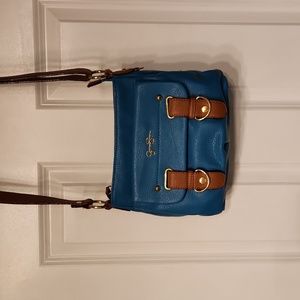 Teal Jessica Simpson Crossbody Purse